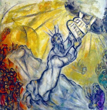 Marc Chagall Painting - Mensaje Bíblico Contemporáneo Marc Chagall